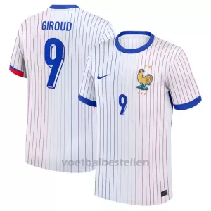 Frankrijk Olivier Giroud 9 Uitshirt EK 2024 Frankrijk Olivier Giroud 9 Uitshirt EK 2024