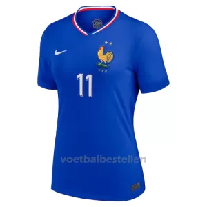 Frankrijk Ousmane Dembélé 11 Thuisshirt Vrouwen EK 2024