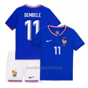 Frankrijk Ousmane Dembélé 11 Thuistenue Kinderen EK 2024 Frankrijk Ousmane Dembélé 11 Thuistenue Kinderen EK 2024