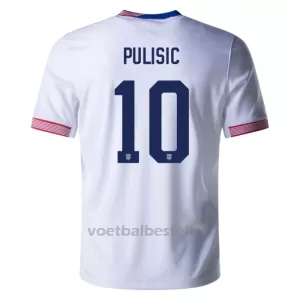 USA Christian Pulišić 10 Thuisshirt 2024 USA Christian Pulišić 10 Thuisshirt 2024
