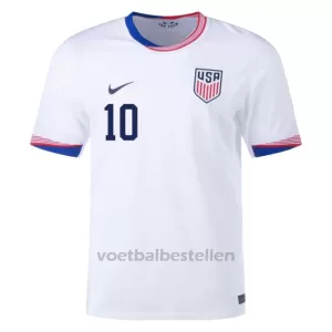 USA Christian Pulišić 10 Thuisshirt 2024