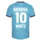 Bayer 04 Leverkusen Florian Wirtz 10 Derde Shirt 23/24