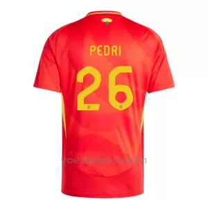 Spanje Pedri 26 Thuisshirt EK 2024 Spanje Pedri 26 Thuisshirt EK 2024