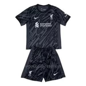 Liverpool Doelman Tenue Kinderen 24/25 Zwart Liverpool Doelman Tenue Kinderen 24/25 Zwart