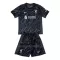 Liverpool Doelman Tenue Kinderen 24/25 Zwart