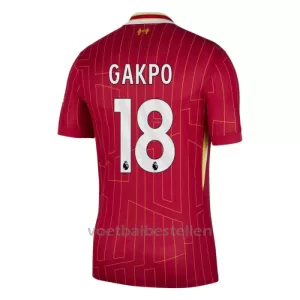 Liverpool Cody Gakpo 18 Thuisshirt 24/25 Liverpool Cody Gakpo 18 Thuisshirt 24/25