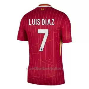 Liverpool Luis Díaz 7 Thuisshirt 24/25 Liverpool Luis Díaz 7 Thuisshirt 24/25