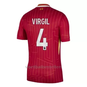 Liverpool Virgil van Dijk 4 Thuisshirt 24/25 Liverpool Virgil van Dijk 4 Thuisshirt 24/25