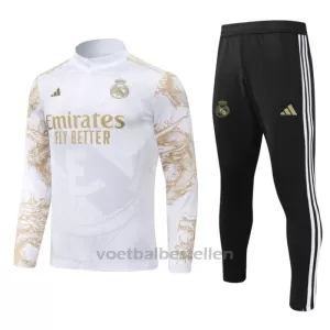 Real Madrid Trainingssweaterset 24/25 Wit Real Madrid Trainingssweaterset 24/25 Wit