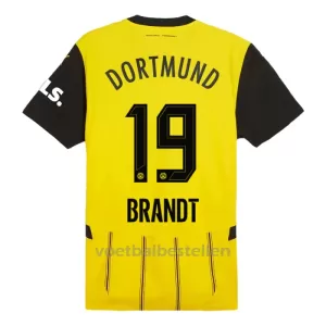 Borussia Dortmund Julian Brandt 19 Thuisshirt 24/25 Borussia Dortmund Julian Brandt 19 Thuisshirt 24/25