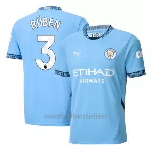 Manchester City Rúben Dias 3 Thuisshirt 24/25 Manchester City Rúben Dias 3 Thuisshirt 24/25