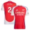 Arsenal Saliba 2 Thuisshirt 24/25