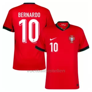 Portugal Bernardo Silva 10 Thuisshirt EK 2024 Portugal Bernardo Silva 10 Thuisshirt EK 2024
