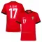 Portugal Rafael Leão 17 Thuisshirt EK 2024