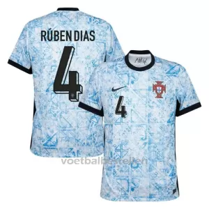 Portugal Rúben Dias 4 Uitshirt EK 2024 Portugal Rúben Dias 4 Uitshirt EK 2024