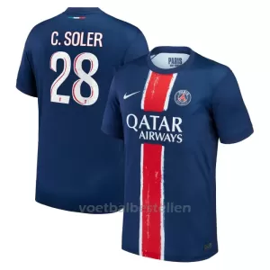 Paris Saint-Germain Carlos Soler 28 Thuisshirt 24/25