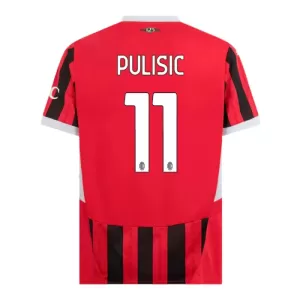 AC Milan Christian Pulišić 11 Thuisshirt 24/25 AC Milan Christian Pulišić 11 Thuisshirt 24/25
