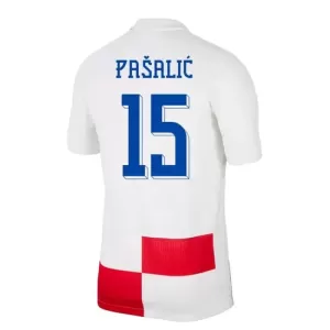 Kroatië Pasalic 15 Thuisshirt EK 2024 Kroatië Pasalic 15 Thuisshirt EK 2024