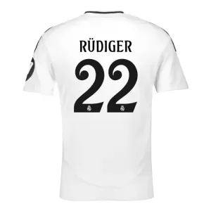 Real Madrid Antonio Rüdiger 22 Thuisshirt 24/25 Real Madrid Antonio Rüdiger 22 Thuisshirt 24/25