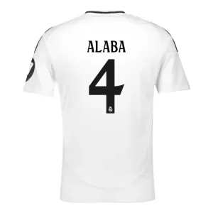 Real Madrid David Alaba 4 Thuisshirt 24/25 Real Madrid David Alaba 4 Thuisshirt 24/25