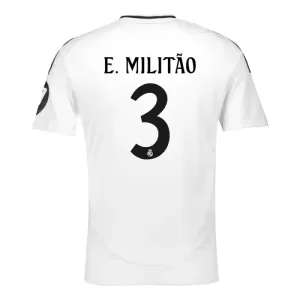 Real Madrid Éder Militão 3 Thuisshirt 24/25 Real Madrid Éder Militão 3 Thuisshirt 24/25