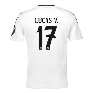 Real Madrid Lucas V. 17 Thuisshirt 24/25 Real Madrid Lucas V. 17 Thuisshirt 24/25