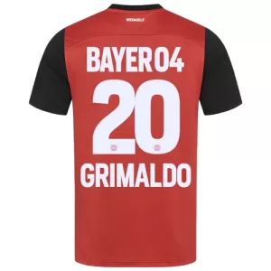 Bayer 04 Leverkusen Alejandro Grimaldo 20 Thuisshirt 24/25