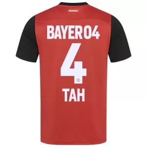 Bayer 04 Leverkusen Jonathan Tah 4 Thuisshirt 24/25