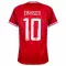 Denemarken Eriksen 10 Thuisshirt EK 2024