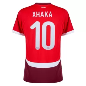 Zwitserland Xhaka 10 Thuisshirt EK 2024 Zwitserland Xhaka 10 Thuisshirt EK 2024