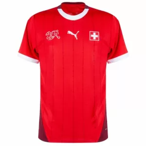 Zwitserland Xhaka 10 Thuisshirt EK 2024