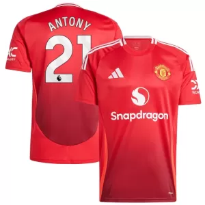 Manchester United Antony Santos 21 Thuisshirt 24/25 Manchester United Antony Santos 21 Thuisshirt 24/25