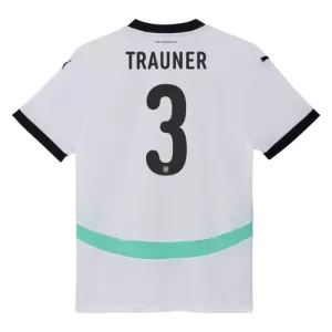 Oostenrijk Gernot Trauner 3 Uitshirt EK 2024 Oostenrijk Gernot Trauner 3 Uitshirt EK 2024