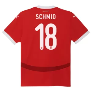 Oostenrijk Romano Schmid 18 Thuisshirt EK 2024 Oostenrijk Romano Schmid 18 Thuisshirt EK 2024