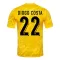 Portugal Diogo Costa 22 Doelman Shirt EK 2024 Geel