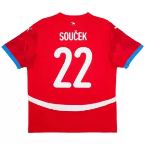 Tsjechië Soucek 22 Thuisshirt EK 2024 Tsjechië Soucek 22 Thuisshirt EK 2024