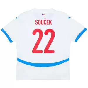 Tsjechië Soucek 22 Uitshirt EK 2024 Tsjechië Soucek 22 Uitshirt EK 2024