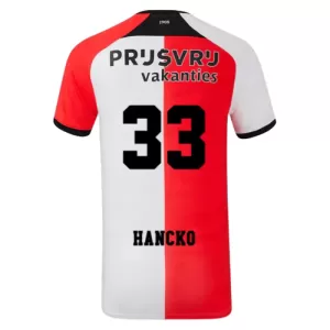 Feyenoord Rotterdam Hancko 33 Thuisshirt 24/25 Feyenoord Rotterdam Hancko 33 Thuisshirt 24/25