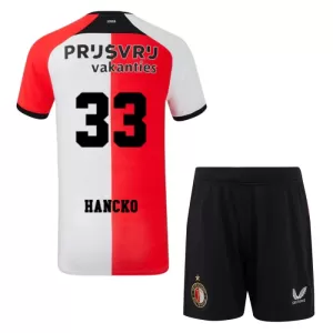 Feyenoord Rotterdam Hancko 33 Thuistenue Kinderen 24/25 Feyenoord Rotterdam Hancko 33 Thuistenue Kinderen 24/25