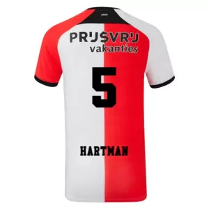 Feyenoord Rotterdam Hartman 5 Thuisshirt 24/25 Feyenoord Rotterdam Hartman 5 Thuisshirt 24/25
