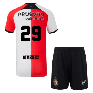 Feyenoord Rotterdam Santiago Gimenez 29 Thuistenue Kinderen 24/25 Feyenoord Rotterdam Santiago Gimenez 29 Thuistenue Kinderen 24/25