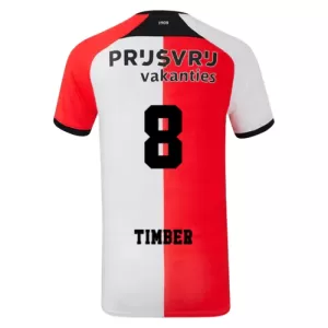 Feyenoord Rotterdam Timber 8 Thuisshirt 24/25 Feyenoord Rotterdam Timber 8 Thuisshirt 24/25