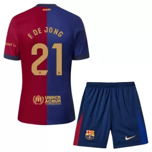 FC Barcelona Frenkie de Jong 21 Thuistenue Kinderen 24/25 FC Barcelona Frenkie de Jong 21 Thuistenue Kinderen 24/25