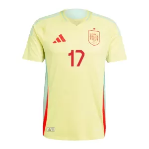 Spanje Williams JR 17 Uitshirt EK 2024