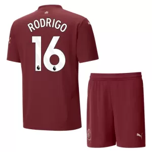 Manchester City Rodrigo Hernández 16 Derde Tenue Kinderen 24/25 Manchester City Rodrigo Hernández 16 Derde Tenue Kinderen 24/25