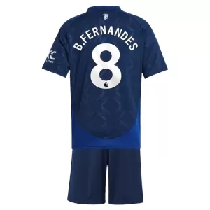 Manchester United Bruno Fernandes 8 Uittenue Kinderen 24/25 Manchester United Bruno Fernandes 8 Uittenue Kinderen 24/25