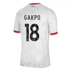 Liverpool Cody Gakpo 18 Derde Shirt 24/25 Liverpool Cody Gakpo 18 Derde Shirt 24/25