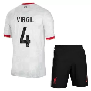 Liverpool Virgil van Dijk 4 Derde Tenue Kinderen 24/25 Liverpool Virgil van Dijk 4 Derde Tenue Kinderen 24/25