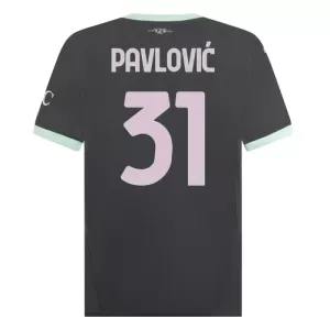 AC Milan Pavlovic 31 Derde Shirt 24/25 AC Milan Pavlovic 31 Derde Shirt 24/25
