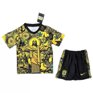 Brazilië Tenue Kinderen 2024 Geel Speciaal